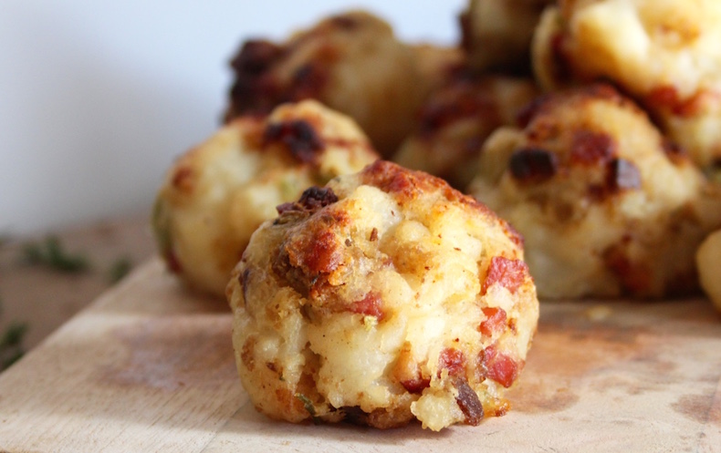 Idaho&reg; Potato Stuffing Balls